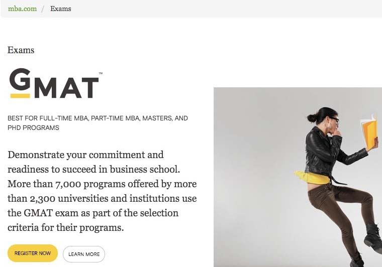 gmat exam registration steps 1