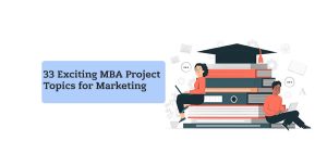 mba project topic for marketing